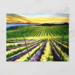 País do Vinho do Cartão Postal Pinot
