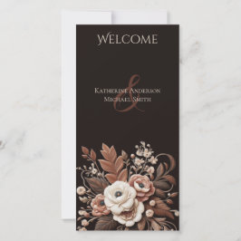 País Elegante Moderno Ocidental- Floral