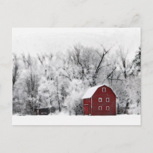 País Inverno, cartão postal (Frente)
