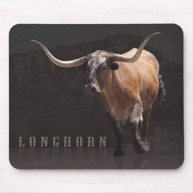 País Mousepad de Longhorn (Frente)
