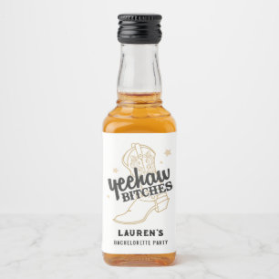 País Ocidental Bachelorette Mini Bottle Favor