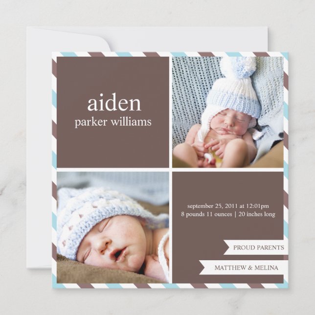 PAIS ORGULHOSOS | ANÚNCIO DE NASCIMENTO (Frente)