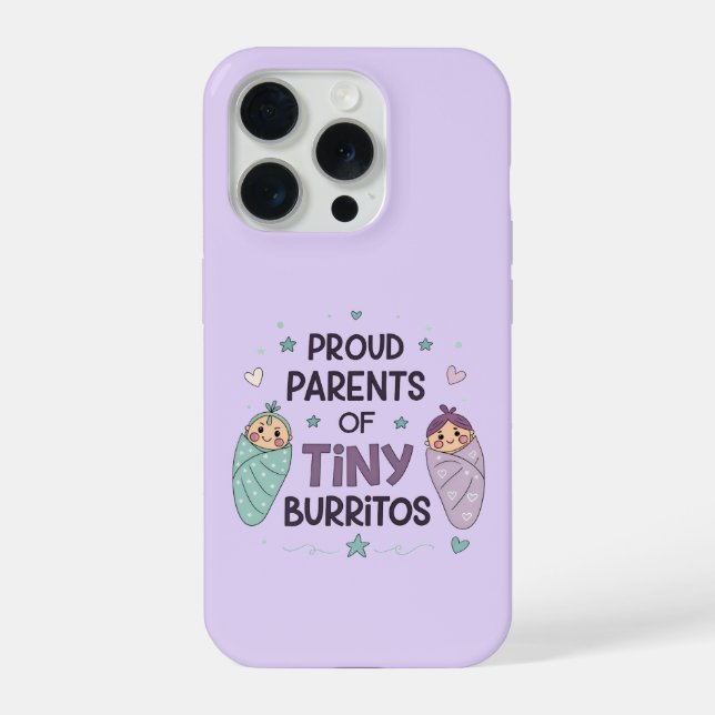 Pais Orgulhosos de Pequenos Burritos Arte (Verso)