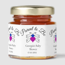 Pais para ser o texto azul cor-de-rosa da abelha d