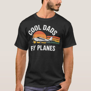 Pais Responsáveis Pilotam Aviões Camiseta Divertid