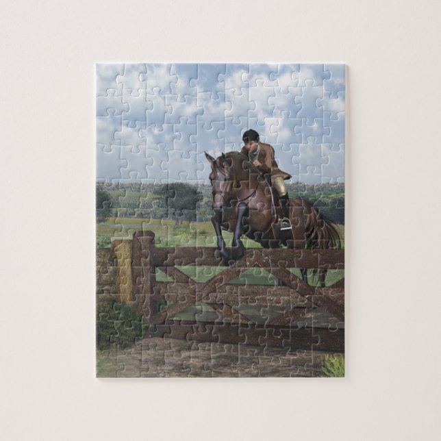 País transversal - quebra-cabeça de salto do (Vertical)