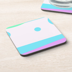 Paisagem abstrato com 3 luas - Porta copos