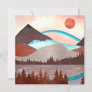 Paisagem Arco-íris Azul