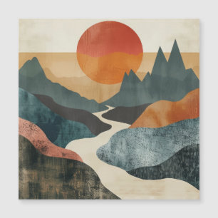 Paisagem Boho Abstrato (5)