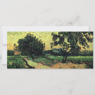 Paisagem com Castelo de Auvers por Vincent van Gog