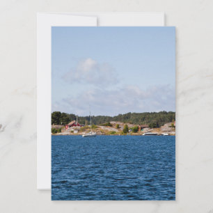 Paisagem costeira idílica