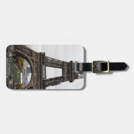 Paisagem da Torre Eiffel, Etiqueta de Bagagem Monu