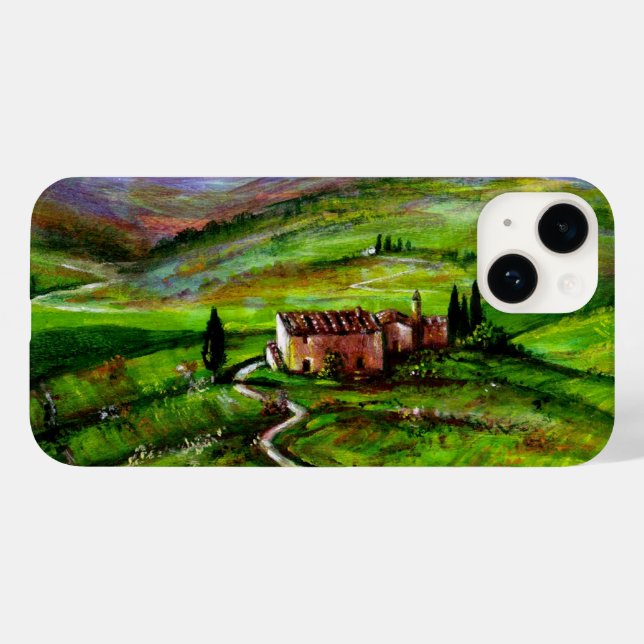 PAISAGEM DA TÚSCULA COM COLINAS VERDE (Verso (horizontal))