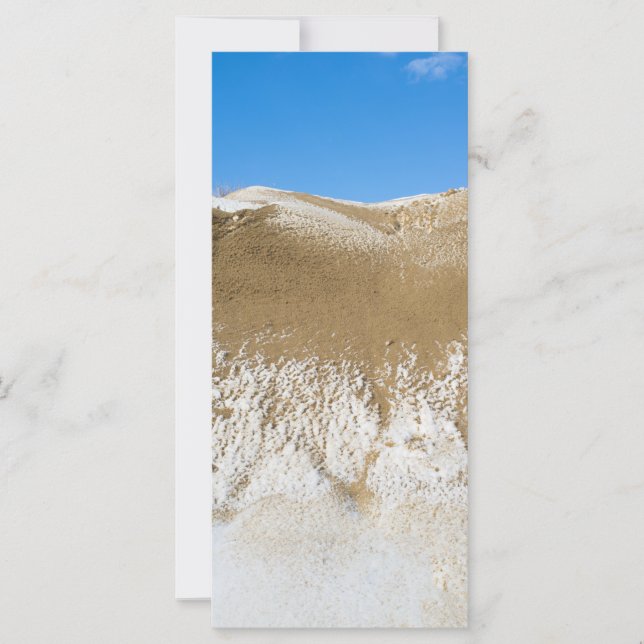 Paisagem das dunas de inverno (Frente)