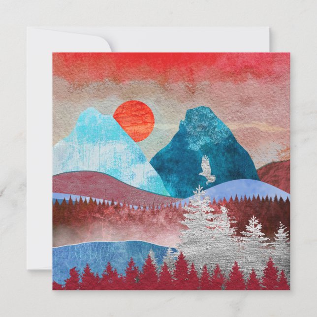 Paisagem de Águia Prateada (Frente)