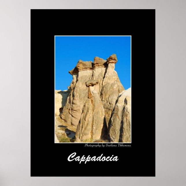 Paisagem de Cappadoccia Poster (Frente)