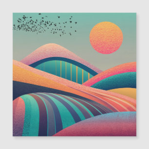 Paisagem de Colinas do Caleidoscópio