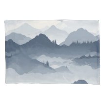 Paisagem de montanha majestosa