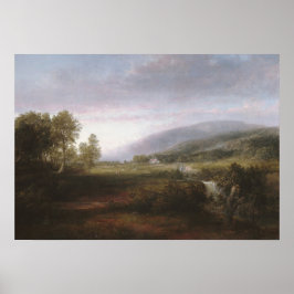 Paisagem de Primavera Por Thomas Doughty - Poster