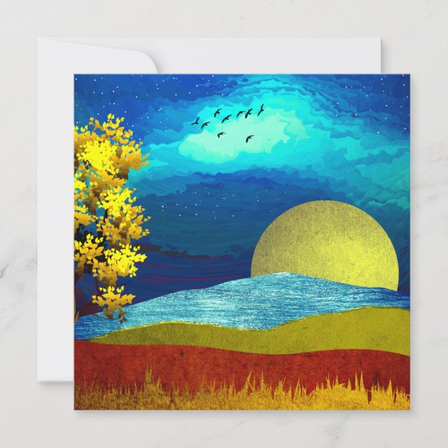 Paisagem do Céu Líquido (Frente)