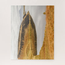 Paisagem do quebra-cabeça de Islândia - lago