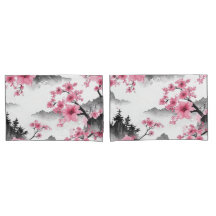 Paisagem Floral Inspirada no Japão 