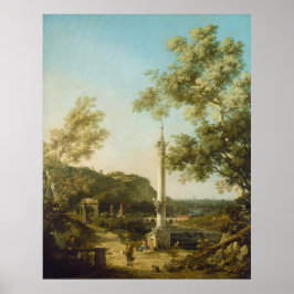 Paisagem Inglesa - Canaletto Fine Art Poster