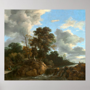 Paisagem - Jacob van Ruisdael Fine Art Poster