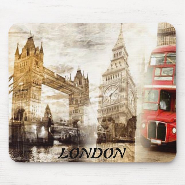 Paisagem Londres de Mousepad (Frente)