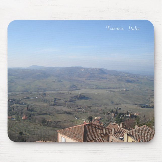 Paisagem Mousepad de Tuscan (Frente)