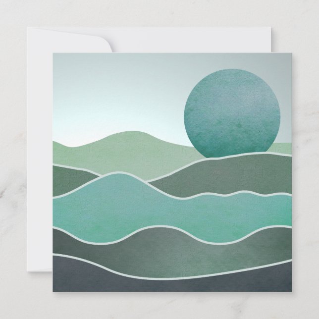 Paisagem Mundial Turquesa (Frente)