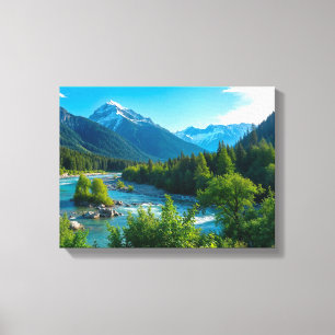 Paisagem Nº 10, Impressão em Tela Série Paisagem