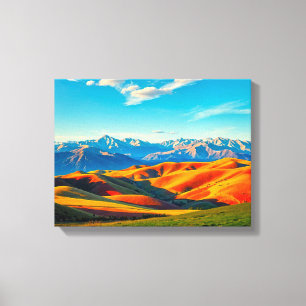 Paisagem Nº 14, Impressão em Tela da Série Paisage
