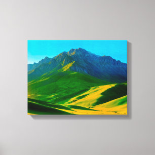 Paisagem Nº 17, Impressão em Tela da Série Paisage