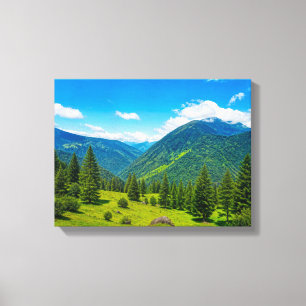 Paisagem Nº 19, Impressão em Tela da Série Paisage