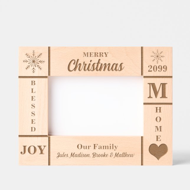 Paisagem Natal 6x4 Nossa Família Personalizada (Front)