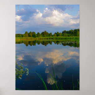 Paisagem natural Lake Scenery Poster