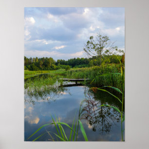 Paisagem natural Lake Scenery Poster