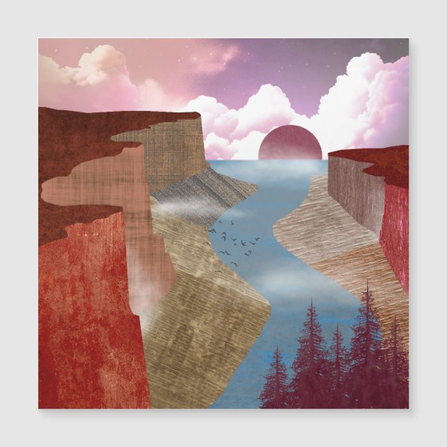 Paisagem Oceânica Canyon (Frente)