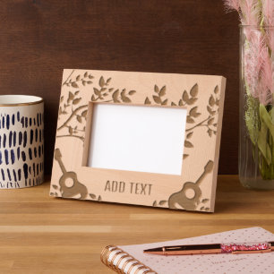 Paisagem personalizada de 6" x 4", FrameStyle: Eng