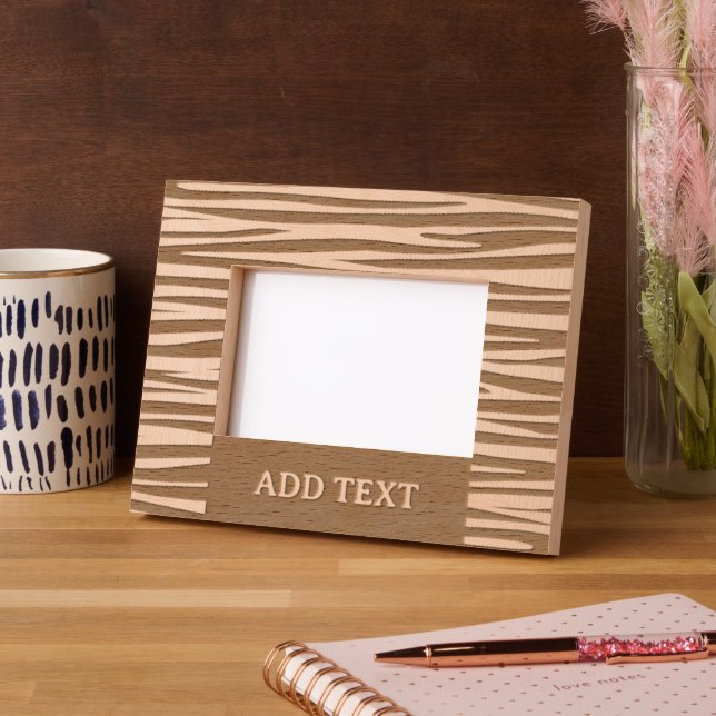 Paisagem personalizada de 6" x 4", FrameStyle: nat (Left)