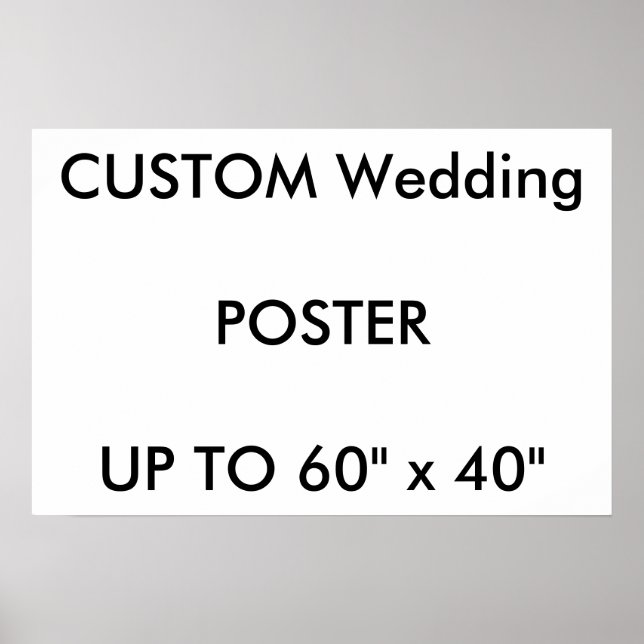 Paisagem Poster de 24" x 16" personalizada (Frente)