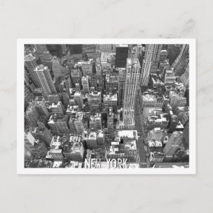 Paisagem Urbana de Nova York Cartão Postal Cartão