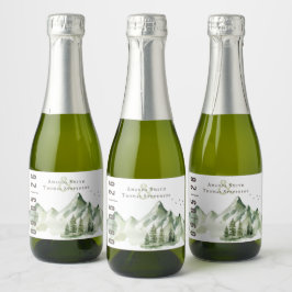 Paisagem verde-serena Elegante