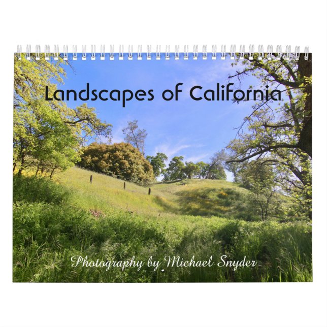Paisagens do Calendário da Califórnia (Capa)
