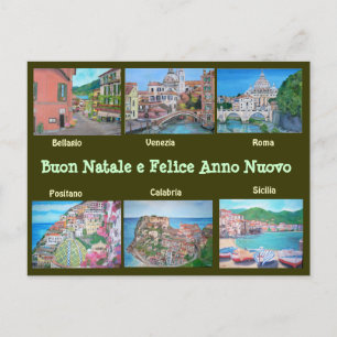 Paisagens italianas - Cartões postais