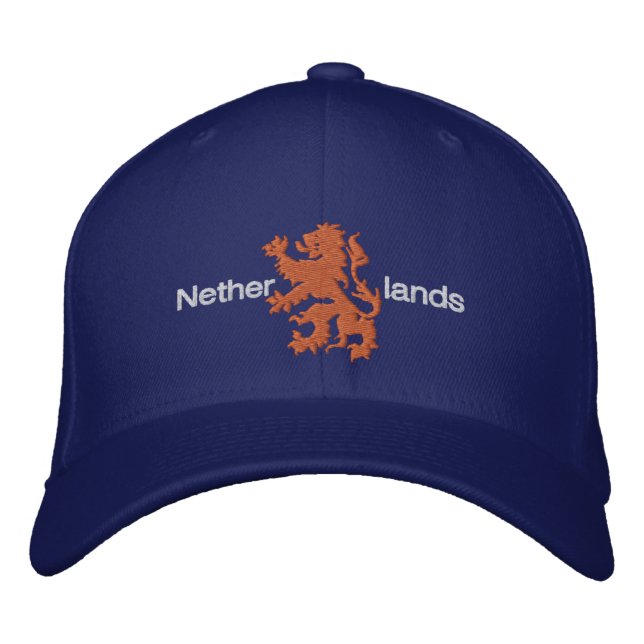 Países Baixos oranje Dutch Lion Dark Bonés (Frente)