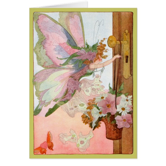 Países das fadas da aguarela todos os cartões de (Frente)