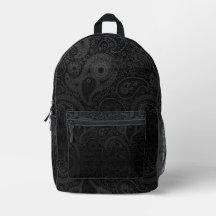 Paisley Cinza Escuro