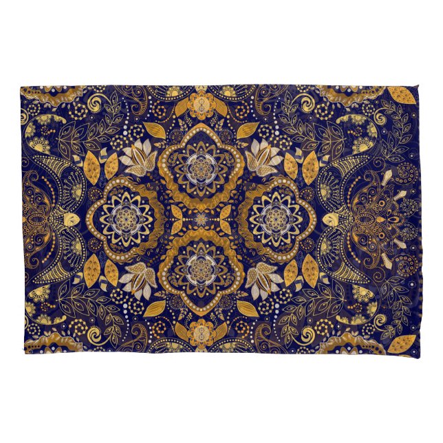 Paisley Elegance: Padrão de Design têxtil (Frente)